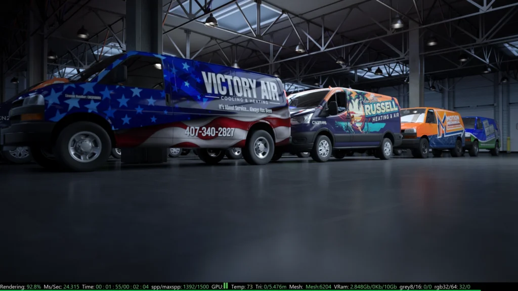 Logo and Vehicle Wrap Design